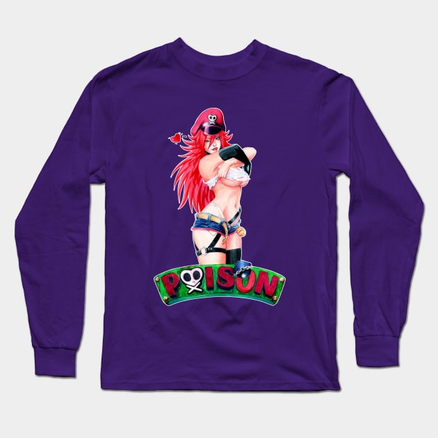 Poison Long Sleeve T-Shirt by Jota-AraZam